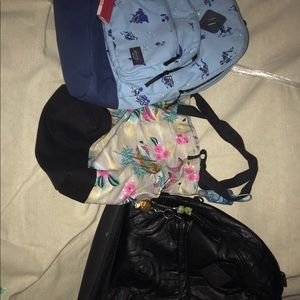 MISHKA Backpacks and Messenger bag